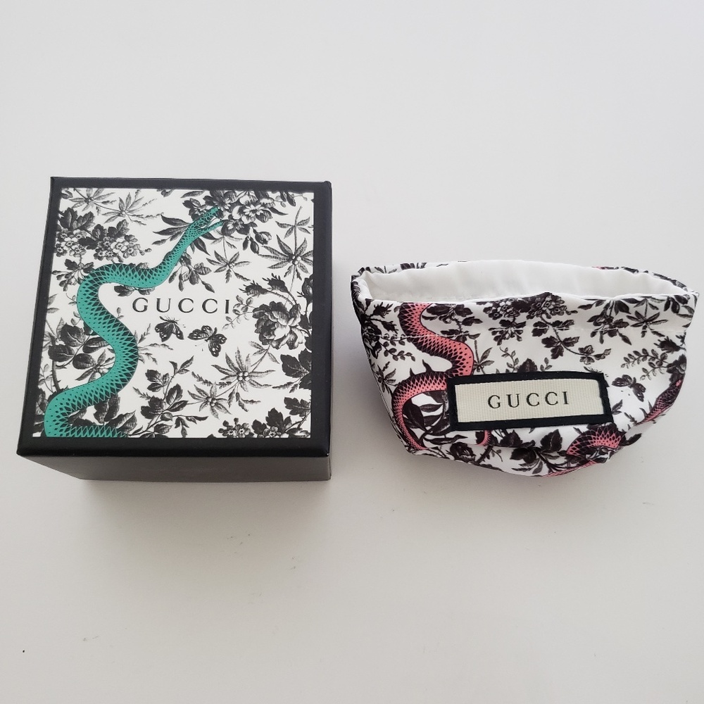Gucci Jewelry Accessory Box & Pouch